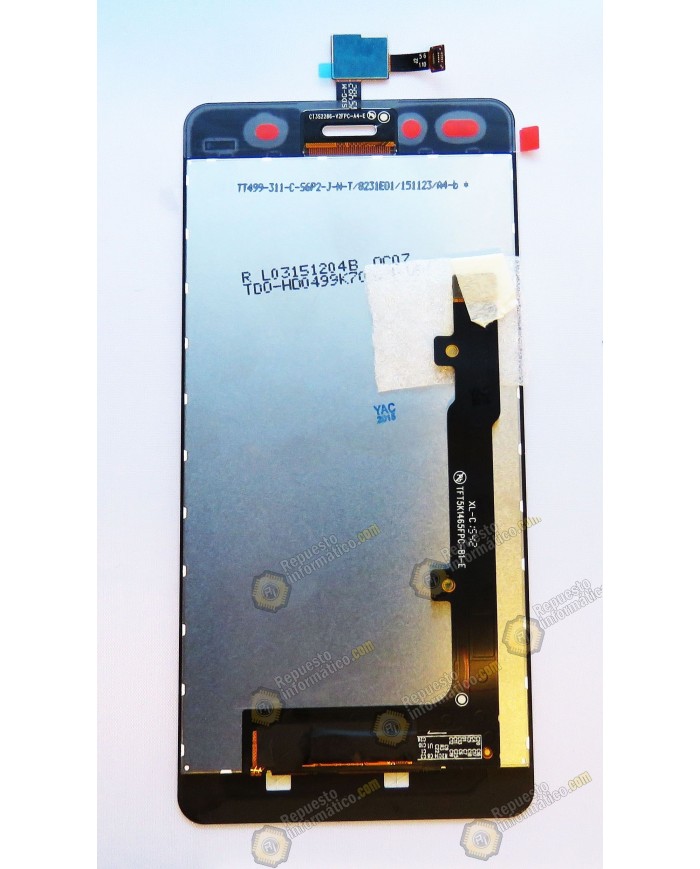 Pantalla (LCD+tactil) Negro BQ Aquaris X5
