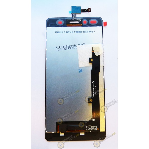 Pantalla (LCD+tactil) Negro BQ Aquaris X5