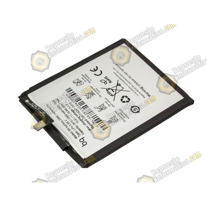 Bateria  BQ Aquaris  X5 Original Recuperada