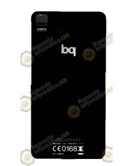 Tapa trasera bateria NEGRA BQ Aquaris E4.5 (Desmontaje)