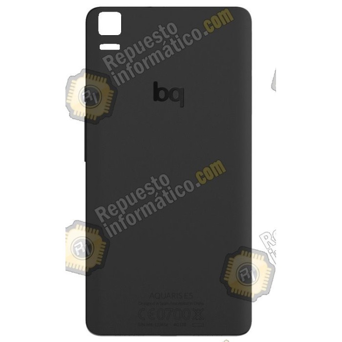 Tapa trasera BQ E5 (Negra) (TFT5K0982FPC) (4G)