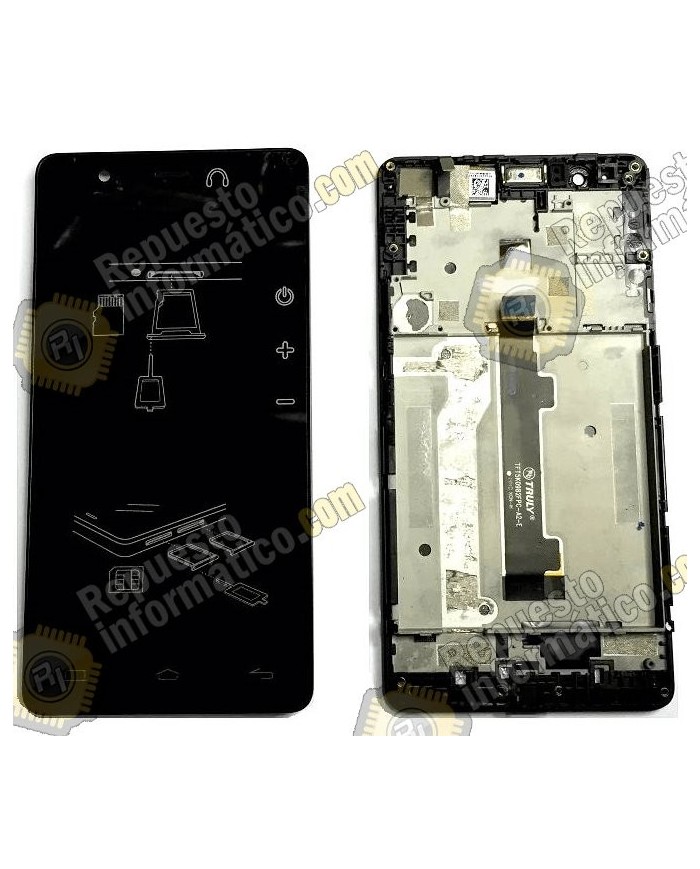 Pantalla (Lcd+tactil+marco) BQ E5 HD (TFT5K0982FPC)