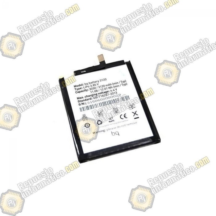 Bateria Original BQ Aquaris M5,5 (Recuperada)