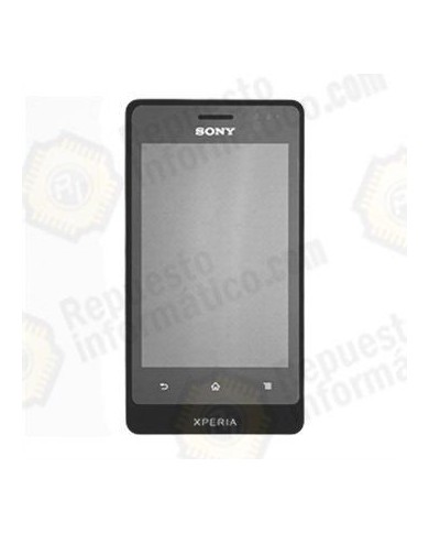 Pantalla (lcd+tactil+marco) xperia Go Negra (nueva)