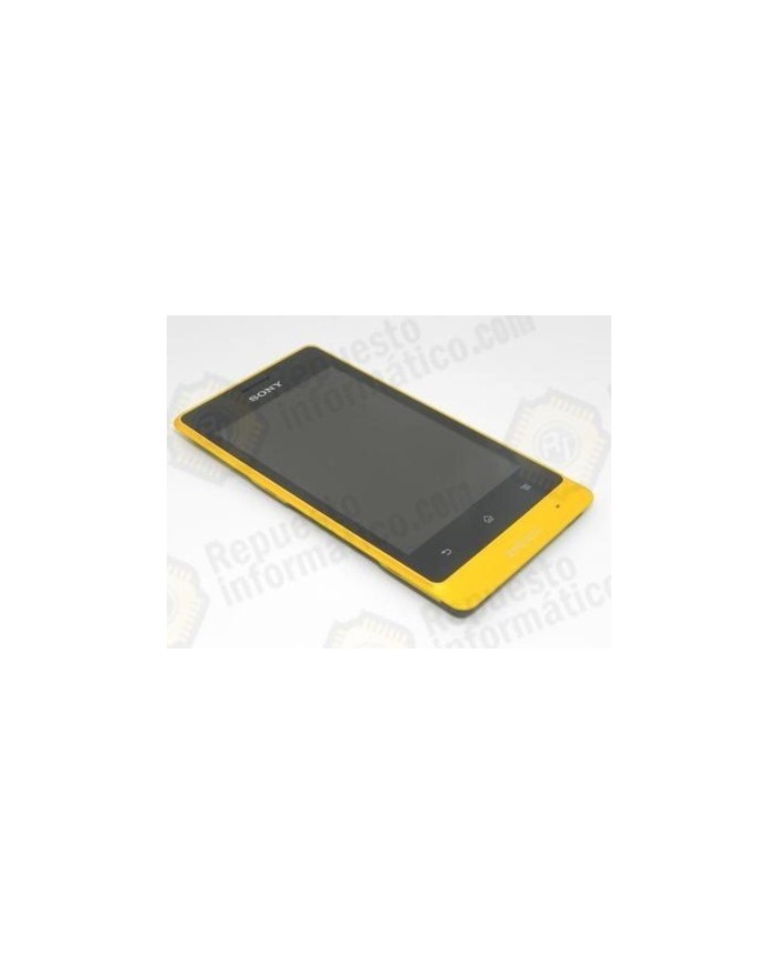 Pantalla completa xperia go Amarillo (desmontaje)