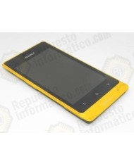 Pantalla completa xperia go Amarillo (desmontaje)