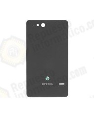Tapa trasera xperia Go st27 Negra
