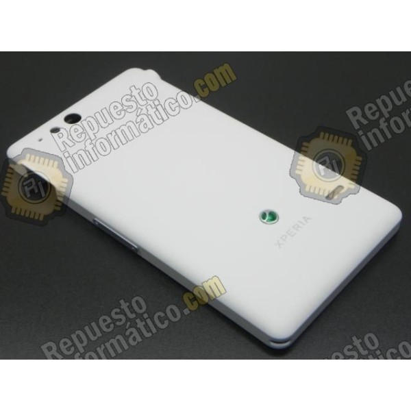 Tapa trasera xperia Go St27 Blanca (Desmontaje)