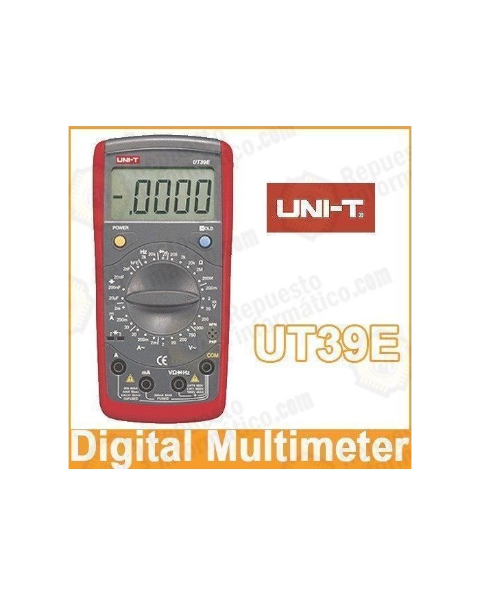 Multimetro digital UNI-T 39 Profesional