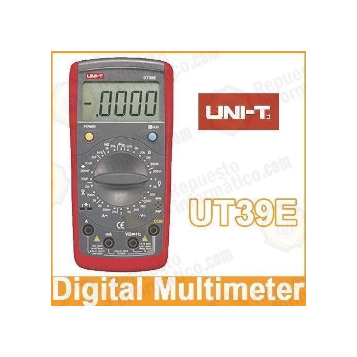 Multimetro digital UNI-T 39 Profesional