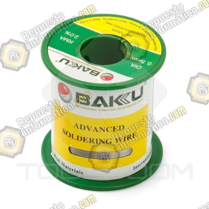 Cable Estaño para soldadura avanzada BK-10005