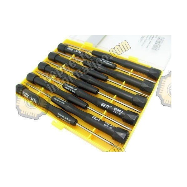 Kit de 10  destornilladores Best 8800C