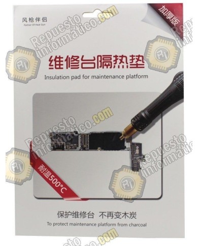 ALMOHADILLA DE SILICONA FLEXIBLE RESISTE HASTA 500ºC