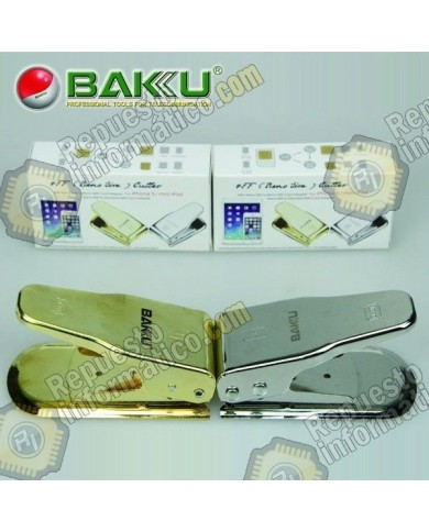 Cortador 2 En 1 Micro Nano SIM Baku BK-7299 