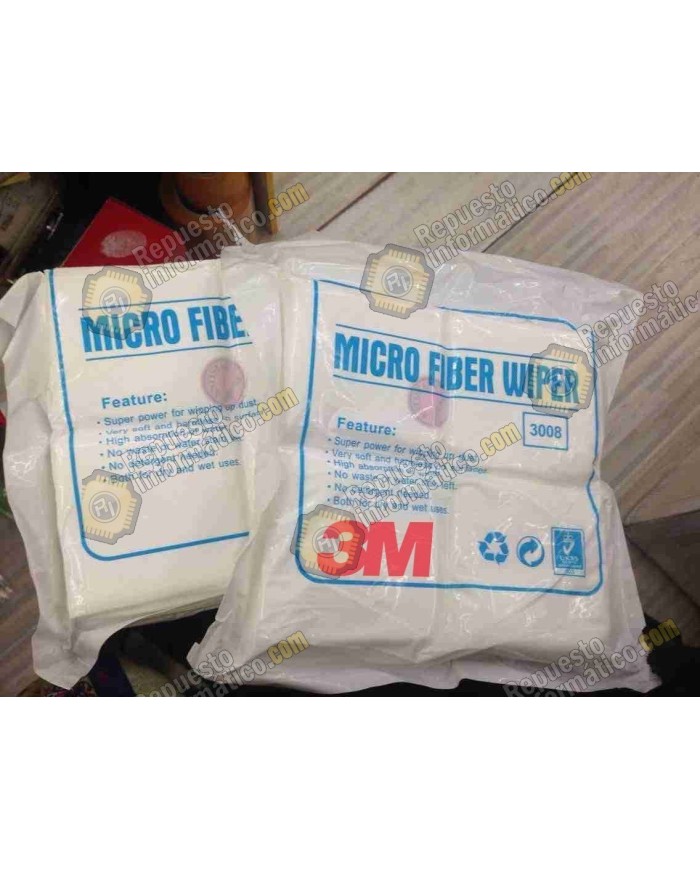 Toallas microfibra reutilizables 400 pcs