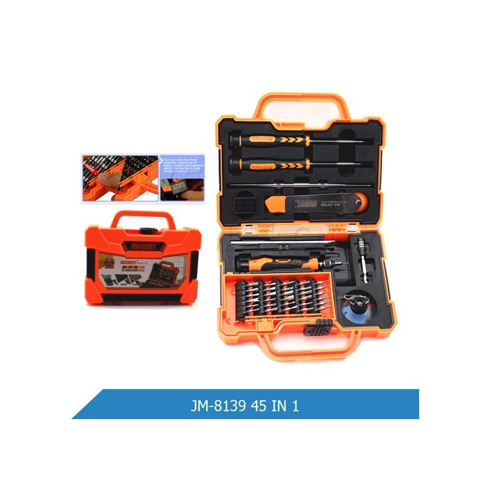 JM-8139 Kit Profesional de Herramientas 43 en 1