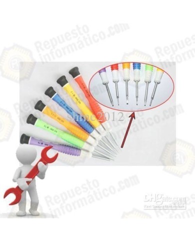 Kit destornilladores especial telefonia Best 886