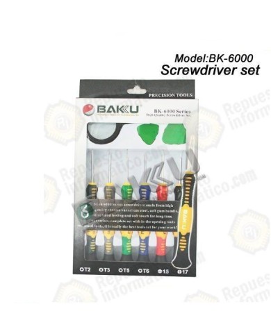 Juego de destornilladores BK-6000C