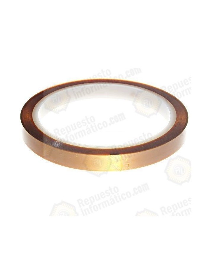 Cinta Kapton 8mm (0.8 cm * 10mts) (Anticalorica 1 cara)