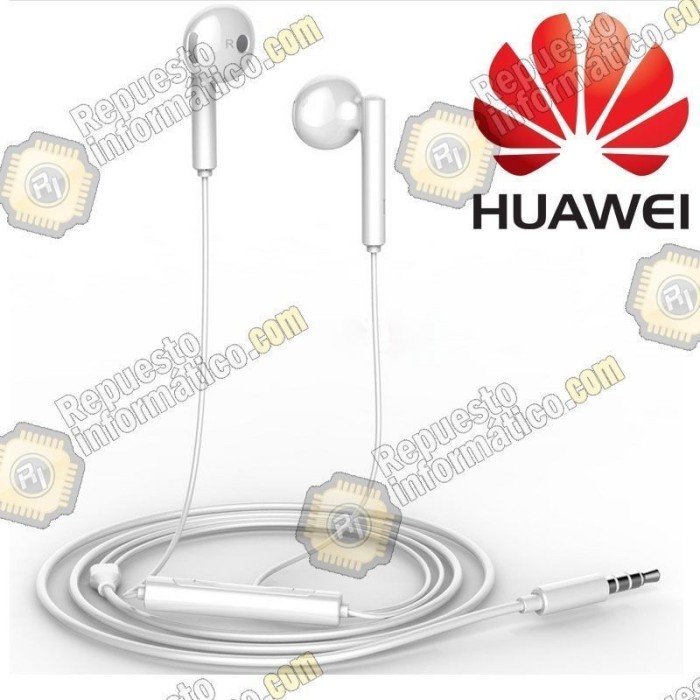 Cascos Auricular Original para moviles Huawei  (Blanco)