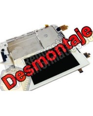 Pantalla completa xperia E C1605 C1604 C1505 blanco + marco (DESMONTAJE)