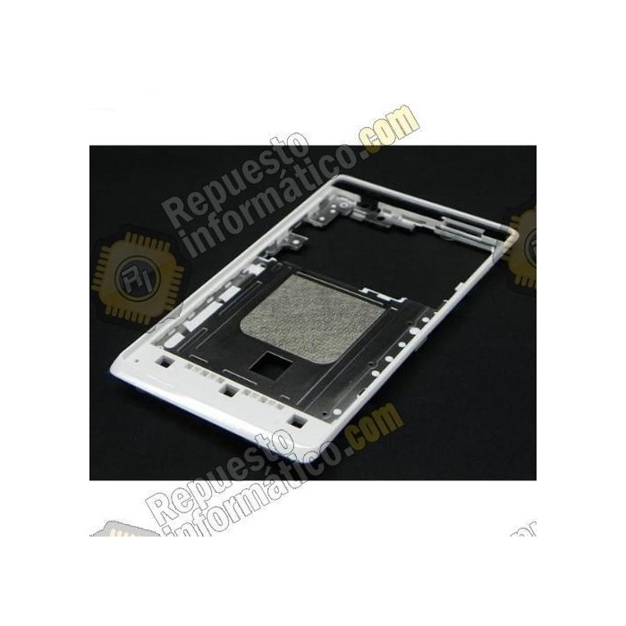 Carcasa intermedia Xperia E (blanca)