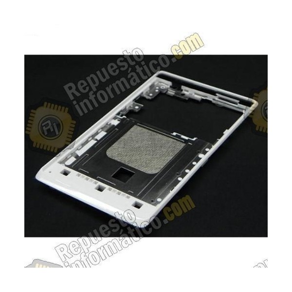 Carcasa intermedia Xperia E (blanca)