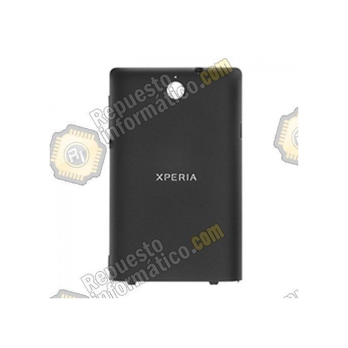 Tapa trasera para XPERIA E (negra) (Desmontaje)