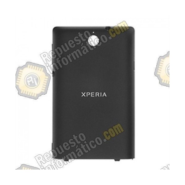 Tapa trasera para XPERIA E (negra) (Desmontaje)