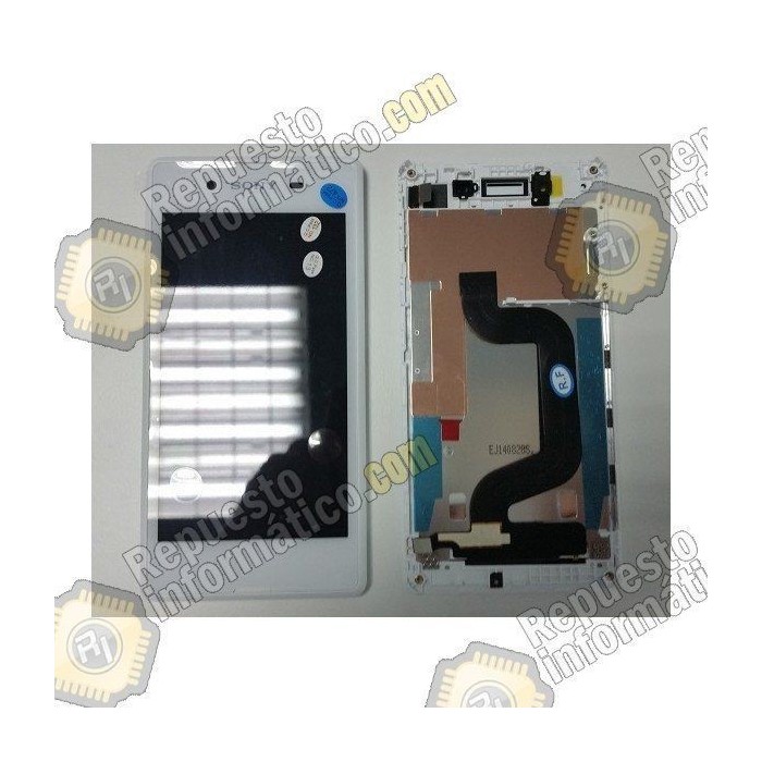 Pantalla Lcd + Tactil  Xperia E3 (D2202,D2203) blanca (sin marco)