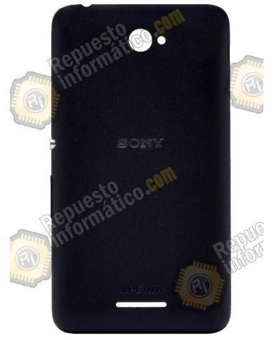 Tapa trasera negra Xperia E4 E2105, E4 Dual E2115