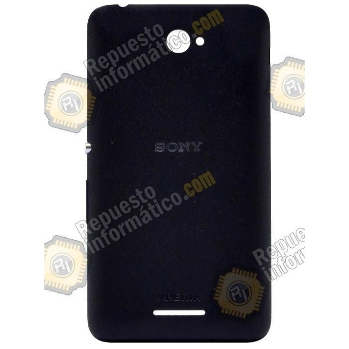 Tapa trasera negra Xperia E4 E2105, E4 Dual E2115