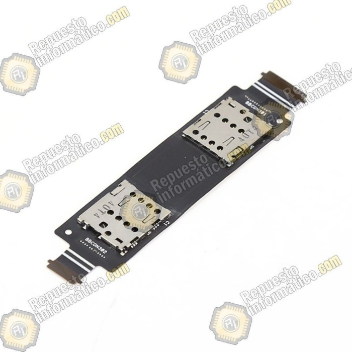 Flex conector de tarjeta SIM Dual Asus Zenfone 5 / A500CG 