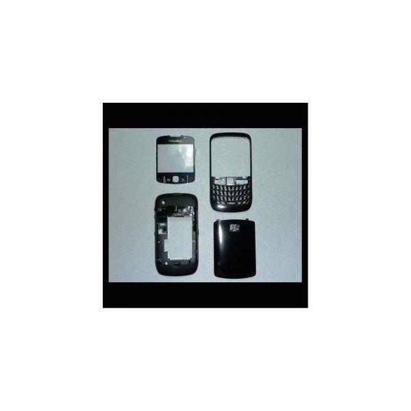 CARCASA BLACBERRY NEGRA COMPLETA  8520
