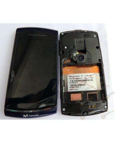 Pantalla+marco+Flex y botones XPERIA Vivaz (U5) (poco uso) Azul