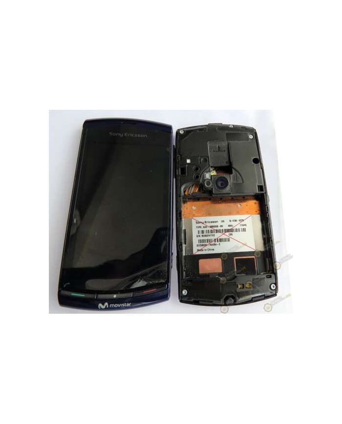 Pantalla+marco+Flex y botones XPERIA Vivaz (U5) (poco uso) Azul