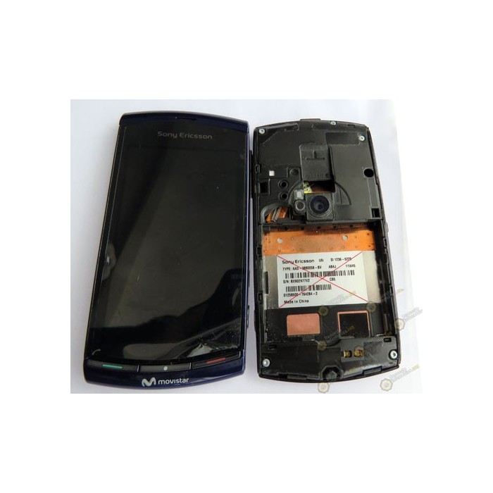 Pantalla+marco+Flex y botones XPERIA Vivaz (U5) (poco uso) Azul