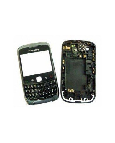 CARCASA COMPLETA BLACKBERRY 9300 NEGRA