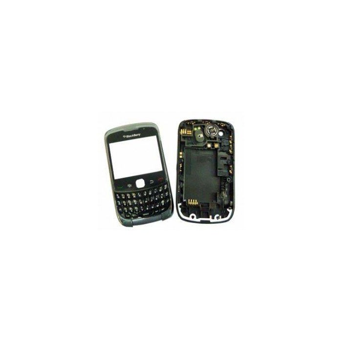 CARCASA COMPLETA BLACKBERRY 9300 NEGRA