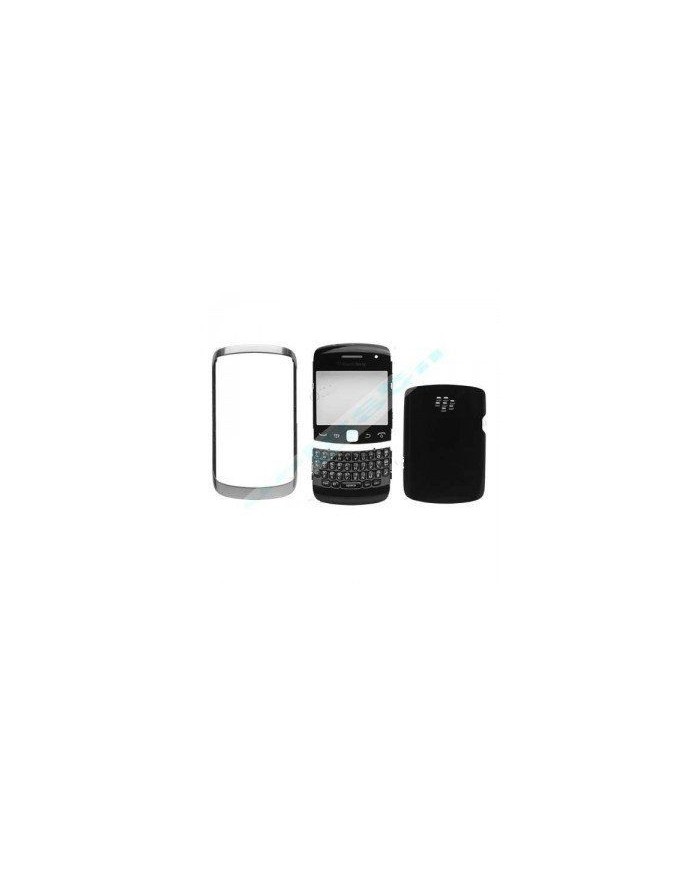 Carcasa BlackBerry 9360 Negra 4 Partes