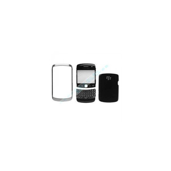 Carcasa BlackBerry 9360 Negra 4 Partes