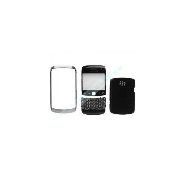 Carcasa BlackBerry 9360 Negra 4 Partes