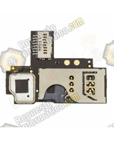 Lector Sim + Micro SD Blackberry Curve 9360