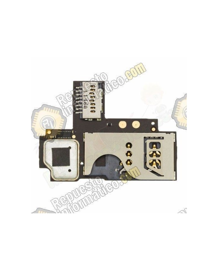 Lector Sim + Micro SD Blackberry Curve 9360