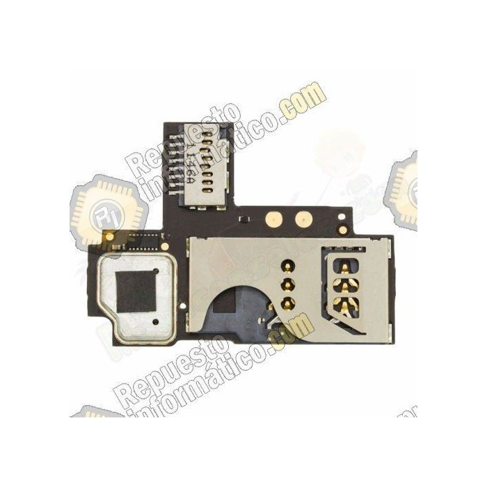 Lector Sim + Micro SD Blackberry Curve 9360