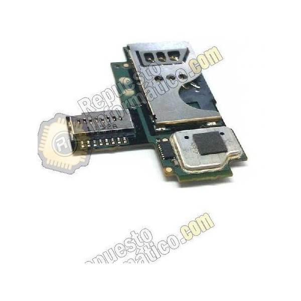 Lector Sim + Micro SD Blackberry Curve 9360