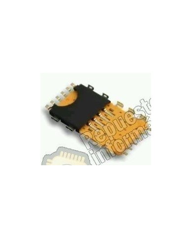 Conector lector Sim Blackberry 9900