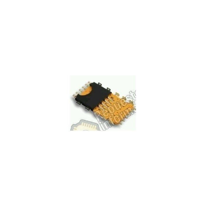 Conector lector Sim Blackberry 9900