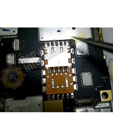 Conector lector Sim Blackberry 9900