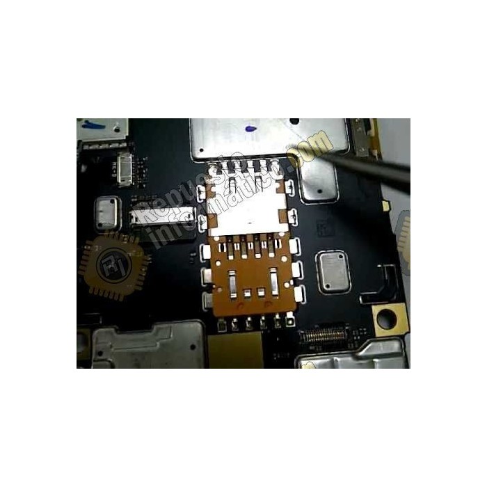 Conector lector Sim Blackberry 9900